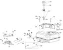 Fuel Tank and Mounting Diagram and Parts List for 31AM63LF701 2011 Yard Man Snow Blower